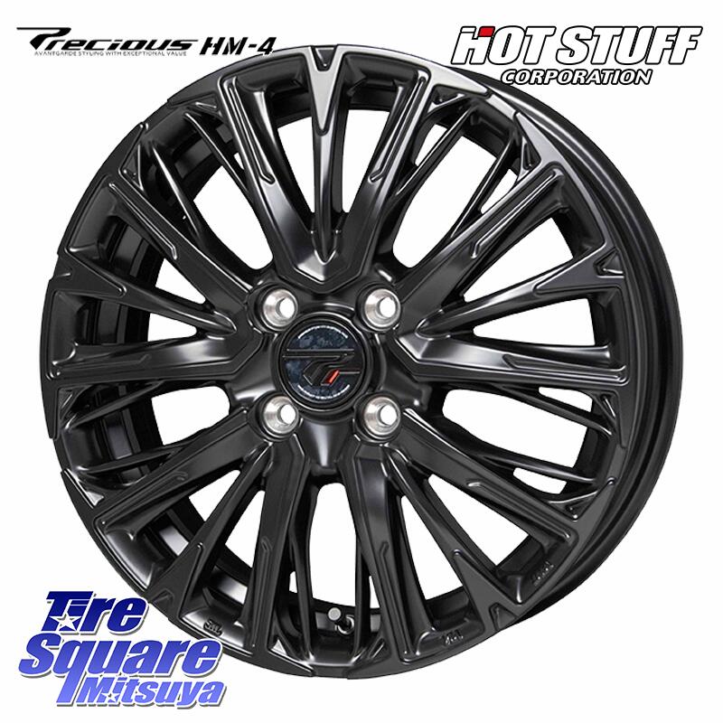 グッドイヤー ベクター Vector 4Seasons Hybrid オールシーズンタイヤ 165/60R15 HotStuff Precious プレシャス HM4 HM-4 ホイール 15インチ 15 X 4.5J +45 4穴 100 デリカミニ4WD キャスト[アクティバ] ハスラー ピクシスジョイ[Cグレード] ハイゼット アゲトラCustom
