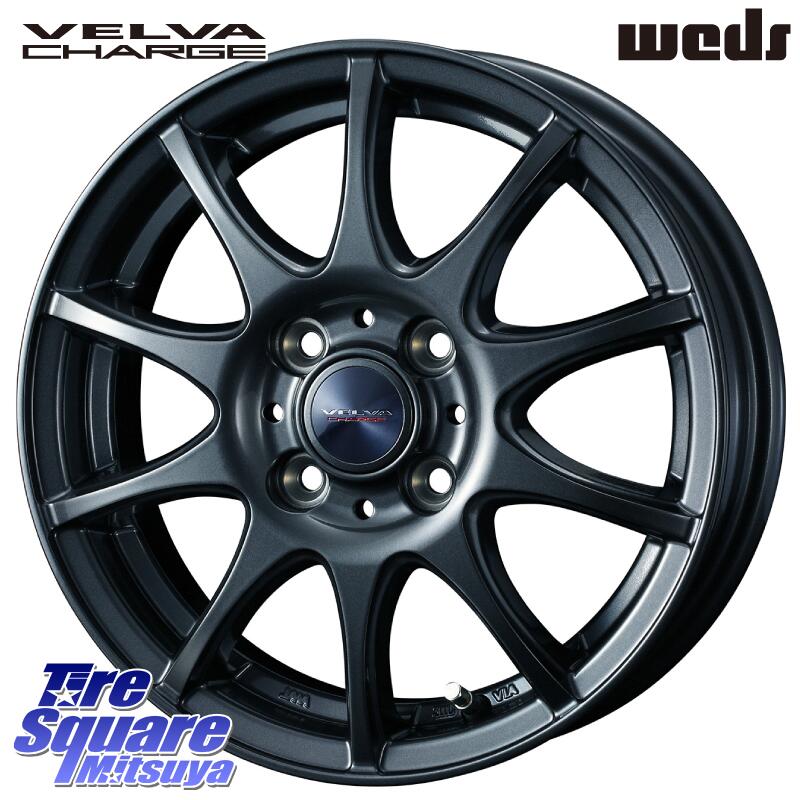 WEDS ウェッズ ヴェルヴァチャージ 在庫● ホイール 14 X 5.5J +38 4穴 100 ホイールのみ 4本価格 アクア アクア M900系タンク/ルーミー 700系パッソ 140系ポルテ ヤリス ジャスティ(M900/910F) ダイハツ トールM900S・M910S｜タイヤスクエアミツヤ