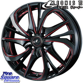 グッドイヤー EfficientGrip Performance エフィシェントグリップ パフォーマンス XL 正規品 新車装着 サマータイヤ 205/45R17WEDS ウェッズ Leonis レオニス TE BKSC ホイール 17インチ 17X6.5J 42 4穴 100 アクア ロードスター(ローダウン等) ロードスターRF キュー｜タイヤスクエアミツヤ
