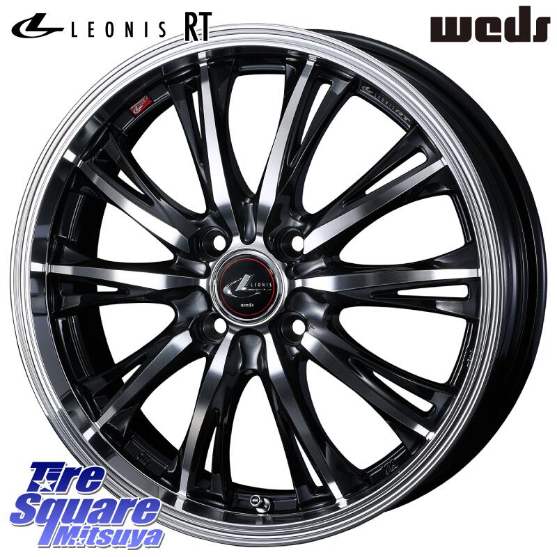 WEDS 【欠品次回4月下旬】 41164 LEONIS RT ウェッズ レオニス PBMC ホイール 16インチ 16 X 6.0J +42 4穴 100 ブリヂストン POTENZA ポテンザ RE-12D TypeA サマータイヤ 205/50R16