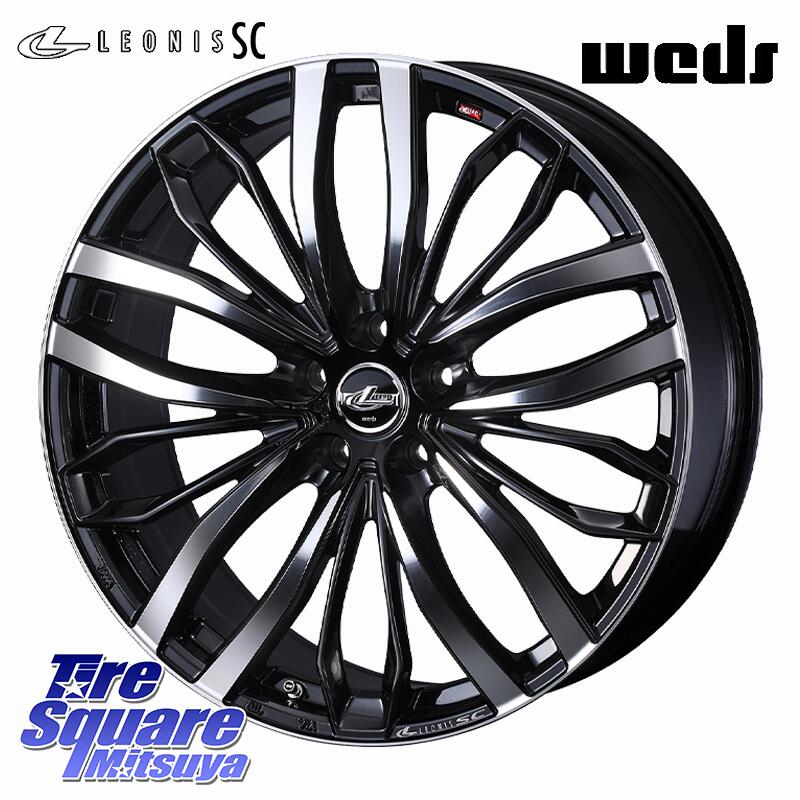 NEXEN WINGUARD ice2 2025年製 スタッドレス ミツヤ ネクセン ウィンガードアイス2 235/45R18 WEDS LEONIS SC レオニスSC ホイール 18インチ 18 X 7.5J +45 5穴 114.3 CY2アコード 70系カムリ