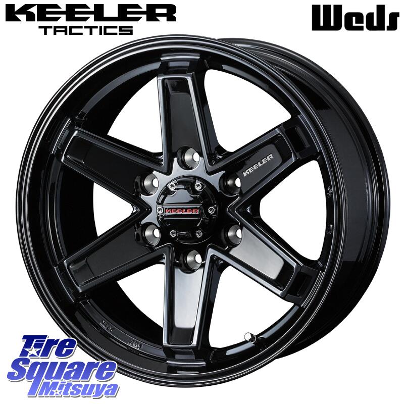 KEELER　アルミホイール　18インチ　265/60ｒ18 ダンロップ WINTERMAXX SJ8+ 265⁄60R18 \u0026 KEELER TACTICS 18インチ 8.0