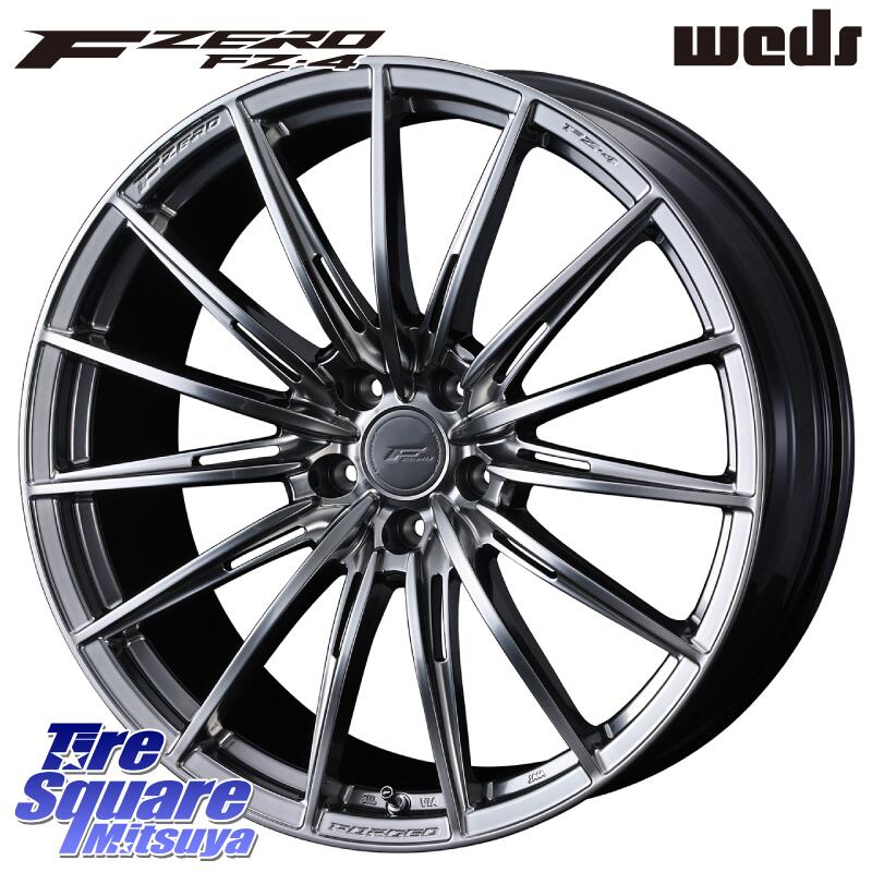 WEDS F ZERO FZ4 FZ-4 鍛造 FORGED 18インチ エフゼロ 18 X 8.0J +45 5穴 114.3 DUNLOP ダンロップ エナセーブ EC205 サマータイヤ【欠品次回3月以降】 225/45R18 90系ノア ヴォクシー プリウスアルファ リーフ RP6～8ステップワゴン