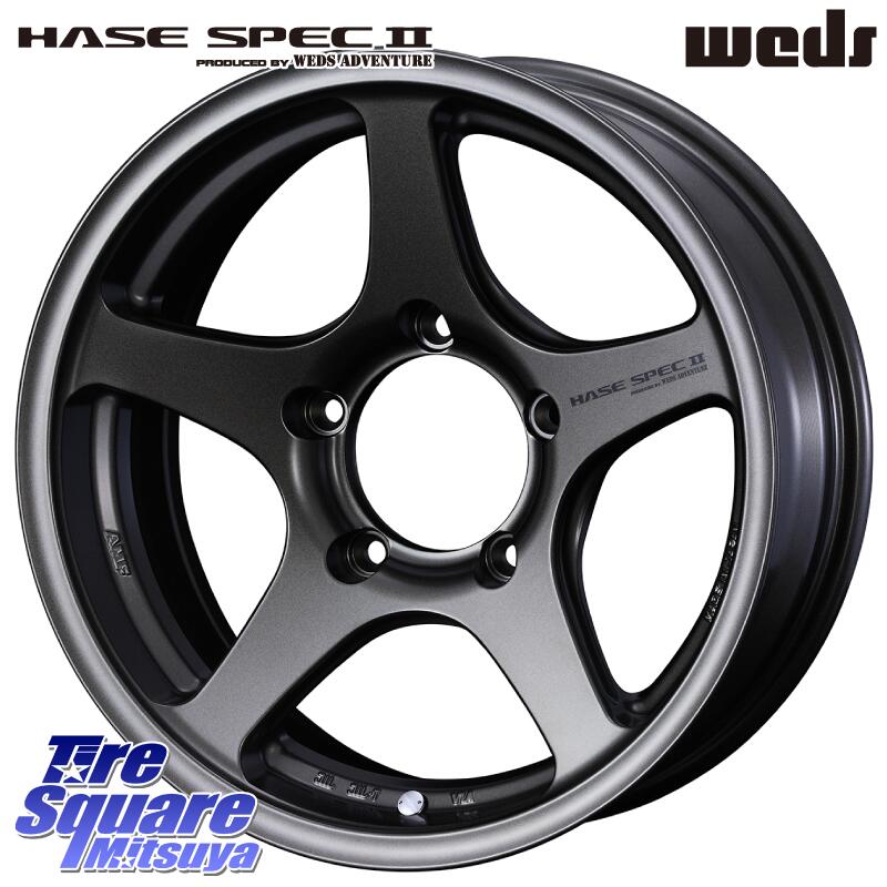 WEDS 【欠品次回05月中旬】 ウエッズ ハセスペック HASE SPEC 2 16インチ 16 X 5.5J(JB74) +0 5穴 139.7 ブリヂストン アレンザ ALENZA LX200 サマータイヤ 215/70R16 ジムニ－シエラ・ノマド