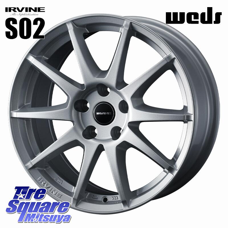 TOYO オブザーブ ギズ2 〇 OBSERVE GIZ2 スタッドレス ミツヤ 225/50R17 WEDS IRVINE S02 アーヴィンS02 輸入車専用ホイール 17インチ 17 X 7.0J(MB W206) +44 5穴 112 メルセデスベンツ Cクラス（W206）