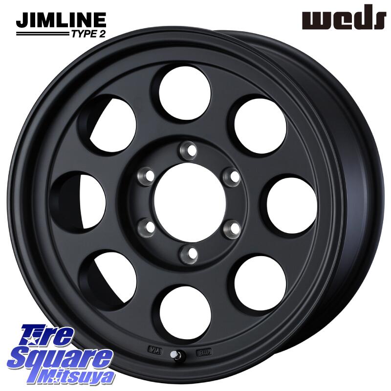 YOKOHAMA S0985 GEOLANDAR HT4 G062 ヨコハマ ジオランダーH/T4 265/70R16WEDS JIMLINE TYPE2 16インチ ジムライン 16X8.0J 0 6穴 139.7｜タイヤスクエアミツヤ
