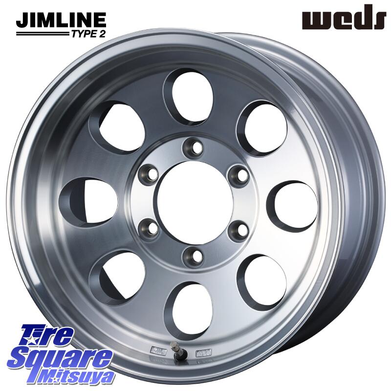 YOKOHAMA S0985 GEOLANDAR HT4 G062 ヨコハマ ジオランダーH/T4 265/70R16WEDS JIMLINE TYPE2 POL 16インチ ジムライン 16X8.0J 0 6穴 139.7|タイヤスクエアミツヤ