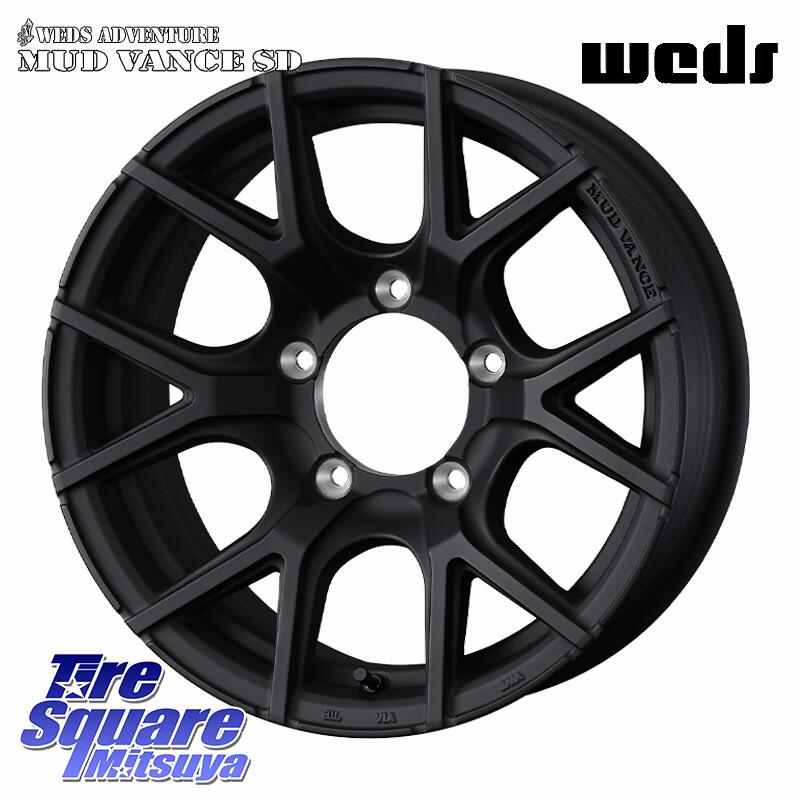 YOKOHAMA R9811 GEOLANDAR CV 4S オールシーズンタイヤ ヨコハマ 215/65R16 WEDS MUDVANCE SD ホイール 16インチ マッドヴァンス 16 X 5.5J +22 5穴 139.7 ジムニー専用(要オーバーフェンダー等)
