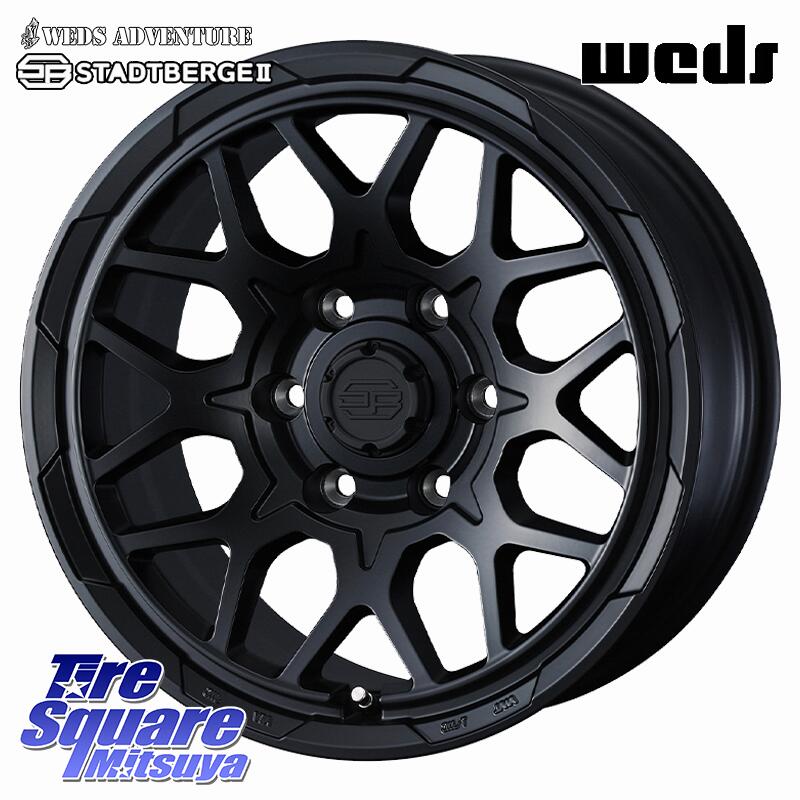WEDS STADTBERGE2 ホイール 17インチ スタットベルク 17 X 8.0J +20 6穴 139.7 ホイールのみ 4本価格 GUN125ハイラックス 150系プラド トライトンGSR｜タイヤスクエアミツヤ