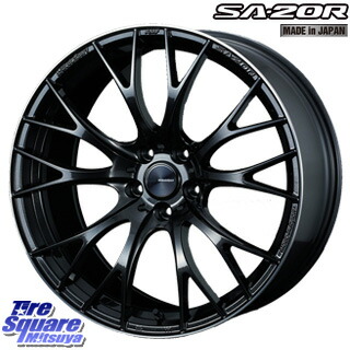 WEDS 72791 SA-20R SA20R ウェッズ スポーツ ホイール 20インチ 20 X 8.5J +38 5穴 114.3 グッドイヤー EAGLE F1 ASYMMETRIC2 イーグル F1 アシメトリック2 AO 正規品 新車装着 サマータイヤ 255/40R20