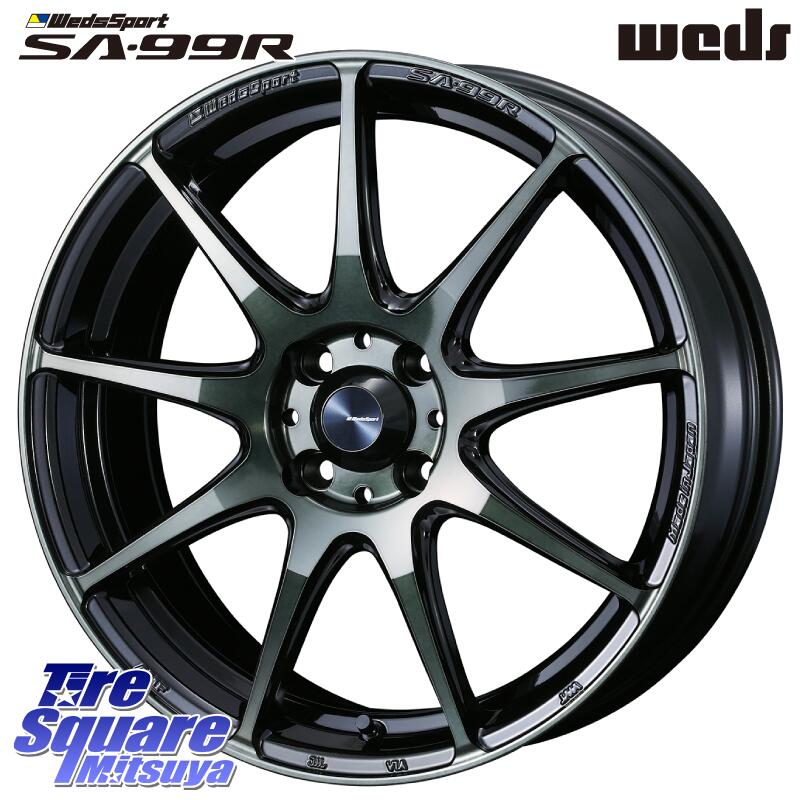 ミシュラン CROSSCLIMATE3 クロスクライメート3 オールシーズンタイヤ 正規 195/60R16 WEDS ウェッズ スポーツ SA99R SA-99R WBC 16インチ 16 X 6.5J +50 4穴 100 E13ノートクロスオーバー