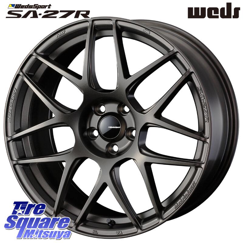 大特価即納】 225/55R18 18インチ WEDS ウェッズスポーツ SA-99R 7.5J