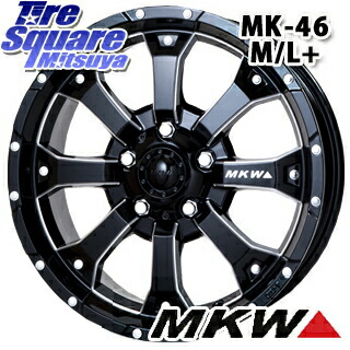 ミシュラン CROSSCLIMATE3 クロスクライメート3 オールシーズンタイヤ 正規 205/60R16 MKW MK-46 MK46 M/L+ ミルドブラック ホイール 16インチ 16 X 7.0J +42 5穴 114.3 90系ノア ヴォクシー プリウスアルファ RP6～8ステップワゴン
