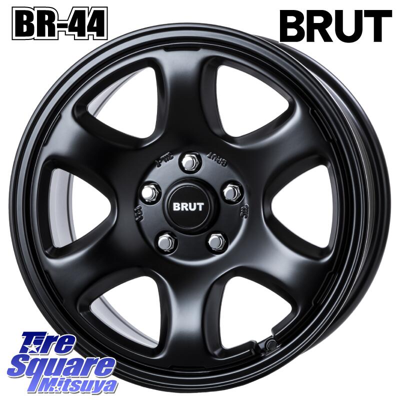KUMHO WINTERCRAFT ice Wi61 2025年製 クムホ ウィンタークラフトアイスWi61 スタッドレス ミツヤ 205/60R16BRUT ブルート BR-44 BR44 ホイール 16インチ 16X6.5J 53 5穴 114.3 80系ノア/ヴォクシー ノア NOAH ステップワゴン ストリーム|タイヤスクエアミツヤ