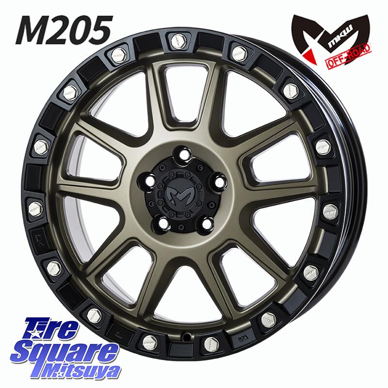 MKW M205 コヨーテブロンズ ホイール 18インチ 18 X 8.0J +40 5穴 114.3 グッドイヤー EAGLE F1 ASYMMETRIC5 イーグル F1 アシメトリック5 MO 正規品 新車装着 サマータイヤ 235/60R18 50系RAV4 FE0系アリアARIYA T33エクストレイル アウトランダーPHEV