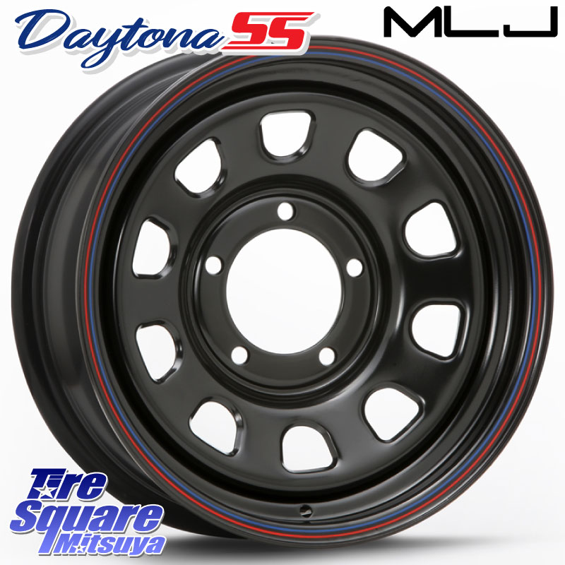KENDA ケンダ KUAVELA SL KR32 サマータイヤ 175/80R16MLJ デイトナ SS DAYTONA ホイール 16インチ 16X6.0J 0 5穴 139.7 ジムニー専用(要オーバーフェンダー等) AZオフロード カスタムサイズ|タイヤスクエアミツヤ