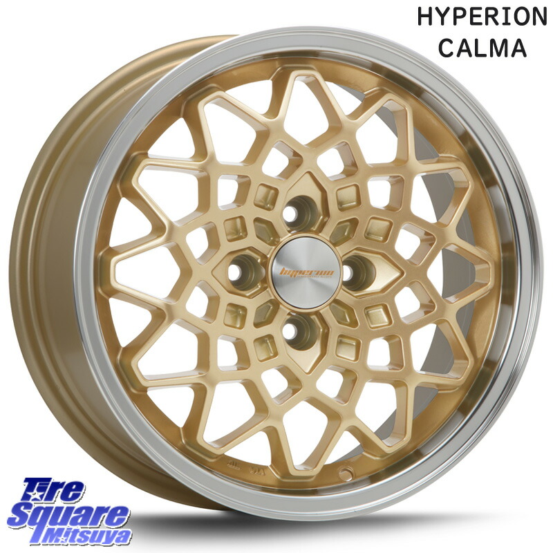 MLJ ハイペリオン　カルマ　15インチ　PCD100 7j +48 MLJ MLJ HYPERION CALMA ハイペリオン カルマ 7.0J-15 +35/+48 4H100