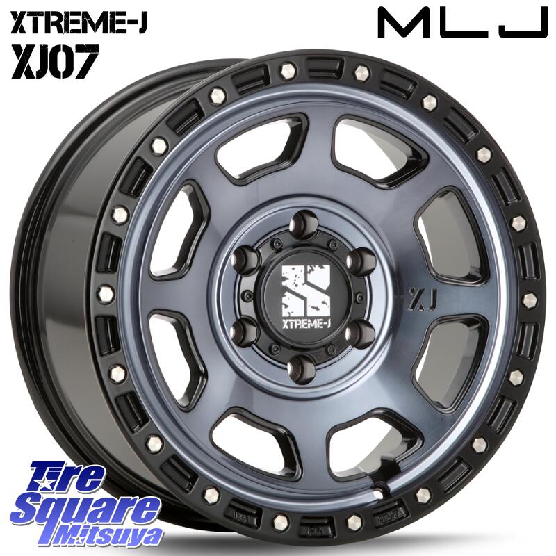 MLJ XJ07 XTREME-J 6H IND エクストリームJ 17インチ 17 X 8.0J +20 6穴 139.7 ブリヂストン アレンザ ALENZA LX200 サマータイヤ 265/65R17 GUN125ハイラックスHILUX 150系ランドクルーザープラド トライトンGSR