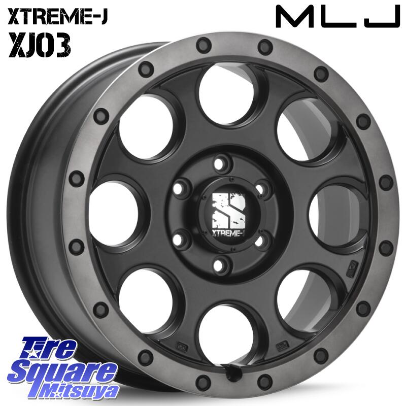 YOKOHAMA S0984 GEOLANDAR HT4 G062 ヨコハマ ジオランダーH/T4 265/60R18MLJ XJ03 エクストリームJ XTREME-J ホイール 18インチ 18X8.0J 50 6穴 139.7 トライトンGLS(ナローボディ)｜タイヤスクエアミツヤ