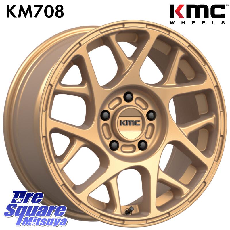【7/5はお買い物マラソン!P最大32倍千円クーポン発行中!】 KMC KM708 BULLY ホイール 17インチ 専用Nut別売 17 X 8.0J(US) +38 5穴 110 ホイールのみ 4本価格