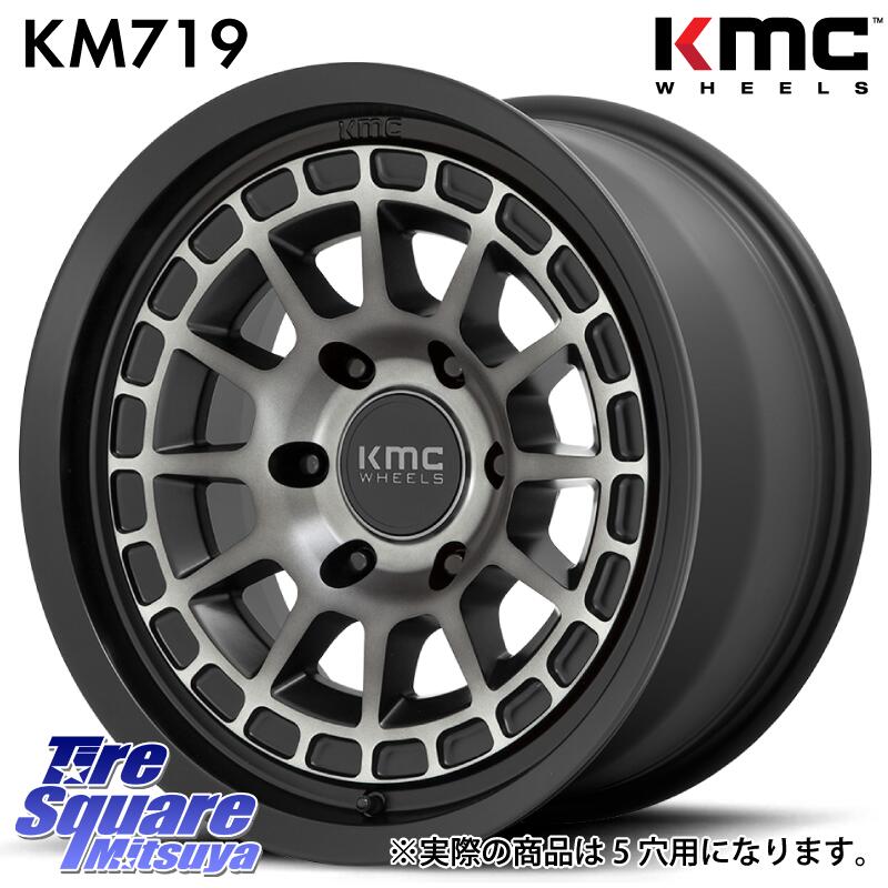 KUMHO WINTERCRAFT SUV WS61 2025年製 クムホ ウィンタークラフトSUV WS61 スタッドレス ミツヤ 215/60R17 KMC KM719 CANYON GRAY 17インチ 17 X 8.0J +35 5穴 114.3 20系アルファード