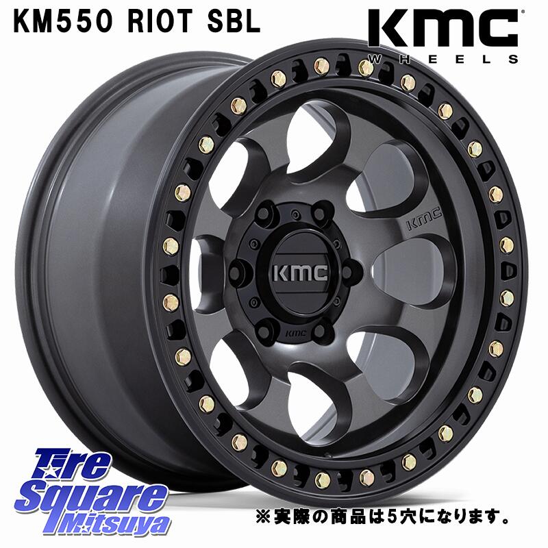 KMC KM550 RIOT SBL ANTHRACITE ホイール 17インチ◇参考画像 17 X 8.5J +10 5穴 127 DUNLOP ダンロップ グラントレック RT01 サマータイヤ R/T01 35X/12.50R17 クライスラー ジープ ラングラー JK系 クライスラー ジープ ラングラー JL系