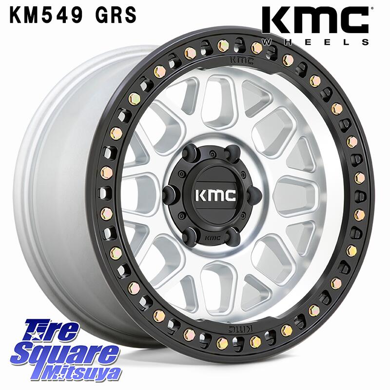YOKOHAMA S3435 GEOLANDAR HT4 G062 ヨコハマ ジオランダーH/T4 275/65R17KMC KM549 GRS ホイール 17インチ 17X8.5J 0 6穴 139.7 トライトン ランドクルーザー プラド カスタムサイズ｜タイヤスクエアミツヤ 329,790円