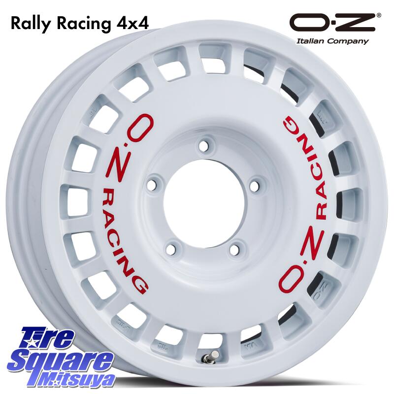 【楽天市場】OZ Rally Racing 4x4 ジムニー用 ホイール 16インチ 16 X 5.5J +20 5穴 139.7 ホイールのみ  4本価格 : タイヤスクエアミツヤ