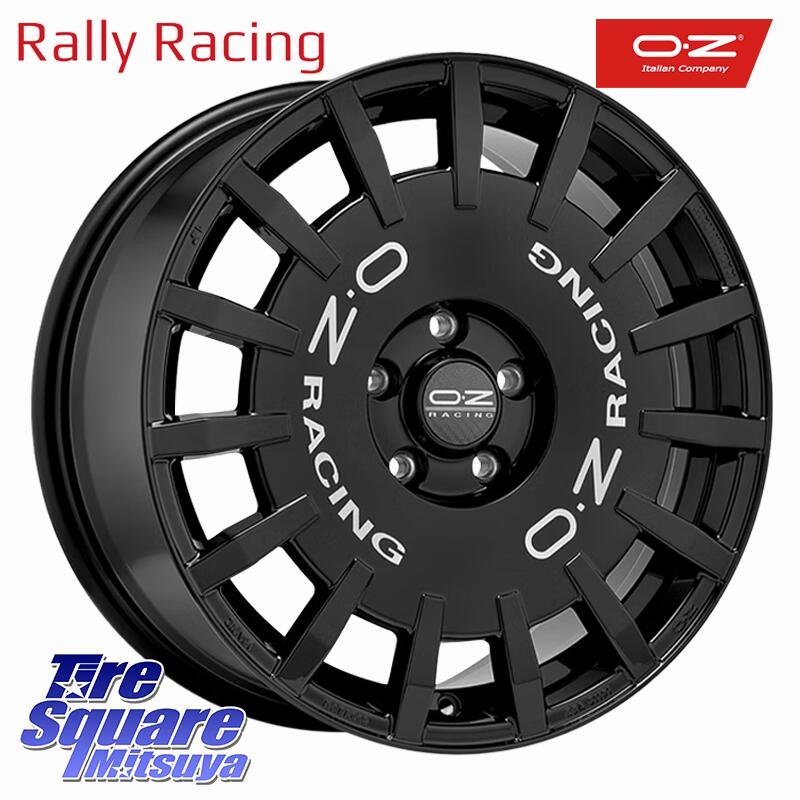 ミシュラン CROSSCLIMATE3 クロスクライメート3 オールシーズンタイヤ 正規 195/60R16 OZ Rally Racing ラリーレーシング ホイール 16インチ 16 X 7.0J +45 5穴 100