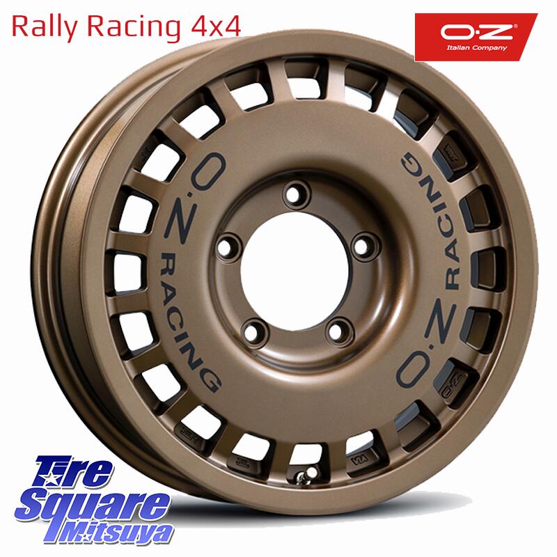 ブリヂストン BLIZZAK VRX3 ブリザック スタッドレス ミツヤ 215/65R16 OZ Rally Racing 4x4 ラリーレーシング ジムニー用 ホイール 16インチ 16 X 5.5J +20 5穴 139.7 ジムニー専用(要オーバーフェンダー等)