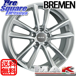 阿部商会 MAK BREMEN ホイール 16インチ 16 X 7.0J(MB W204) +43 5穴 112 ブリヂストン POTENZA RE-71RZ ポテンザ【国内正規品】サマータイヤ 205/55R16 メルセデスベンツ Cクラス（W204）