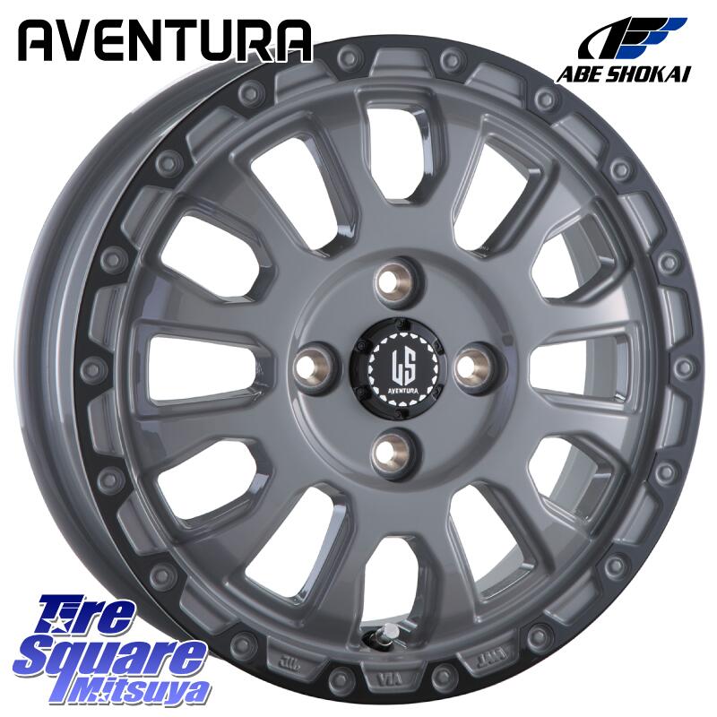 YOKOHAMA R9811 GEOLANDAR CV 4S オールシーズンタイヤ ヨコハマ 215/65R16 阿部商会 LA STRADA AVENTURA アヴェンチュラ 16インチ 16 X 6.0J +40 4穴 100 169,650円