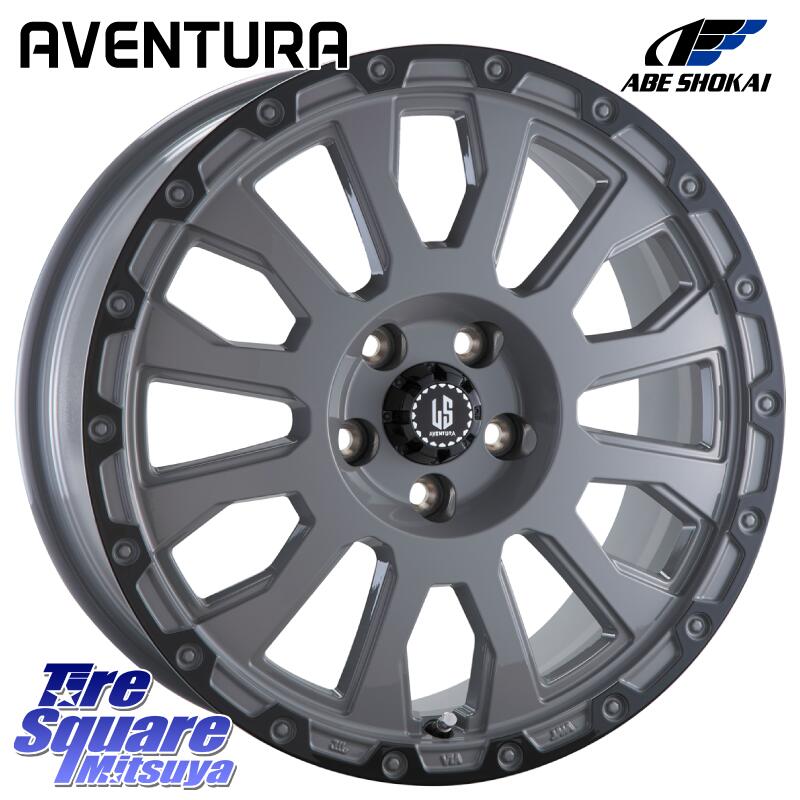 ミシュラン CROSSCLIMATE3 クロスクライメート3 オールシーズンタイヤ 正規 235/50R18 阿部商会 LA STRADA AVENTURA アヴェンチュラ 18インチ 18 X 8.0J +40 5穴 114.3 30系アルファード 30系ヴェルファイア 20系アルファード