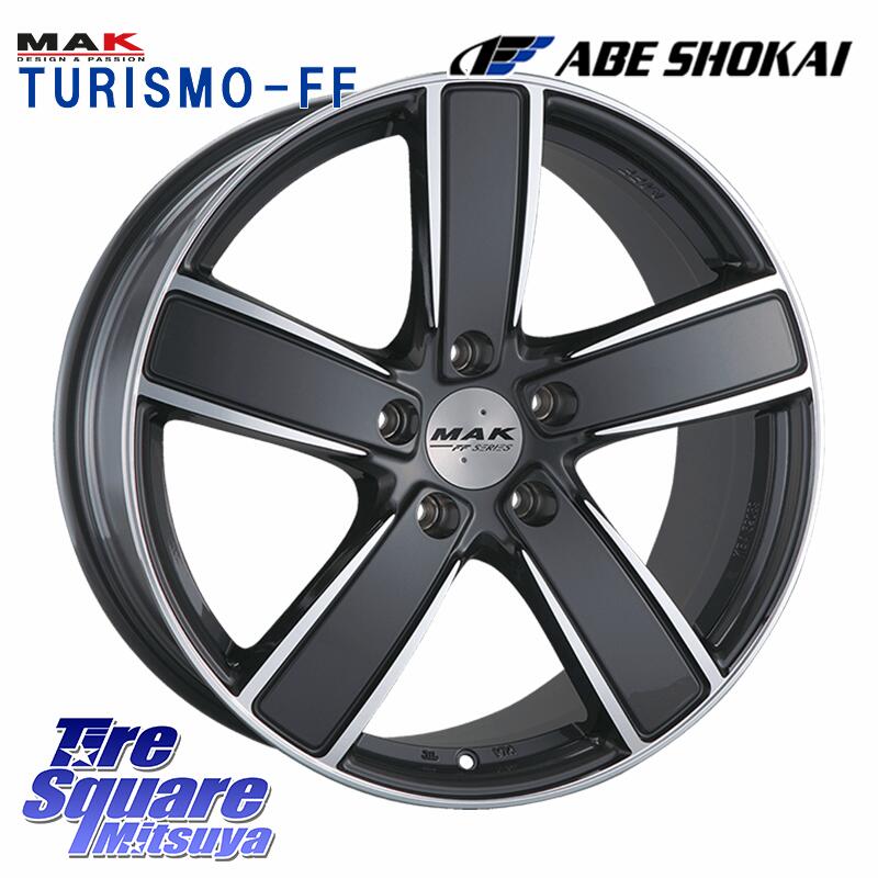 阿部商会 MAK TURISMO-FF ホイール 20インチ 20 X 9.0J(PORSCHE CAYENNE E3K) +50 5穴 130 ミシュラン LATITUDE SPORT 3 Acoustic 110V XL VOL 正規 275/45R20 ポルシェ カイエン