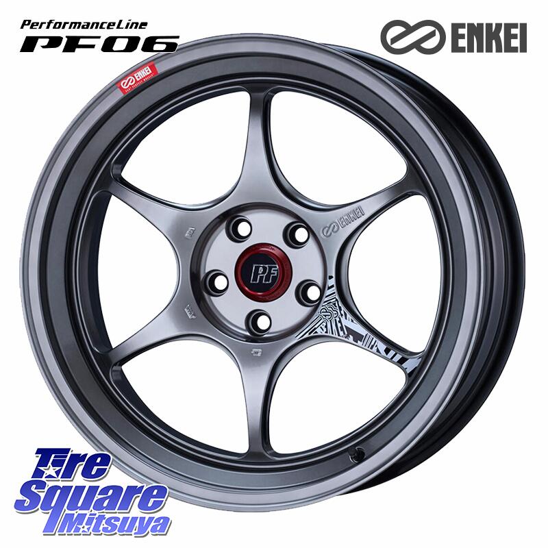 楽天市場】ENKEI エンケイ PerformanceLine PF06 シルバー ホイール 18 