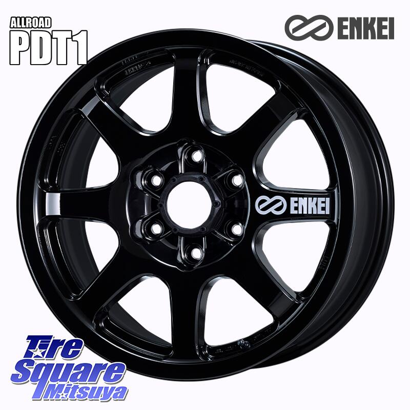 KYOHO ENKEI エンケイ ALLROAD PDT1 Black Limited Edition ブラックナット付属 ホイール 18インチ 18 X 8.5J(M14) +52 6穴 139.7 BF Goodrich All-Terrain TA KO3オールテレーン グッドリッチ T/A ホワイトレター 265/65R18 ランクル300 ランクル250