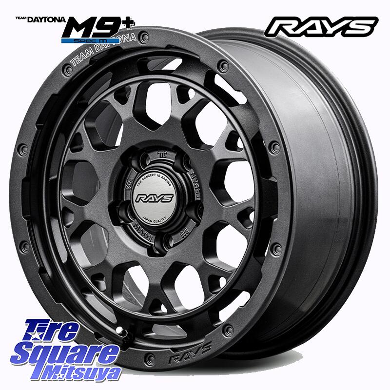 グッドイヤー EAGLE F1 ASYMMETRIC3 イーグル F1 アシメトリック3 XL AO 正規品 新車装着 サマータイヤ 215/45R17RAYS 【欠品次回~1月】 TEAM DAYTONA M9+ Spec M ホイール 17インチ 17X7.0J 40 5穴 114.3 リーフ LEAF 日産 ブレイド オーリス カローラルミオン｜タイヤスクエアミツヤ