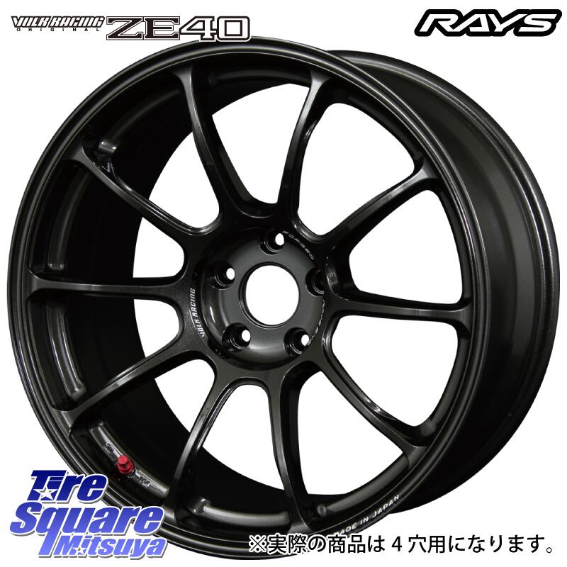 RAYS 【欠品次回要問合せ】 ZE40 レイズ ボルクレーシング ホイール 鍛造 16インチ 16 X 7.0J +36 4穴 100 ブリヂストン POTENZA RE-71RZ ポテンザ【国内正規品】サマータイヤ 205/45R16