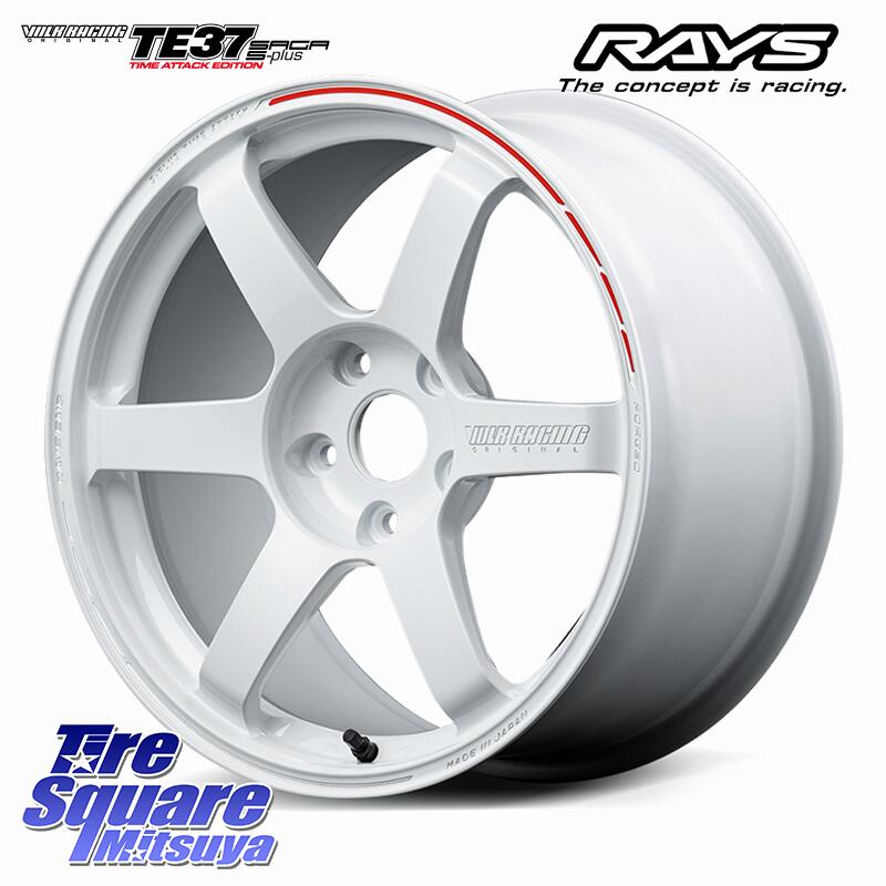 楽天市場】RAYS 【欠品次回3~4月】 TE37 SAGA S-plus TIME ATTACK