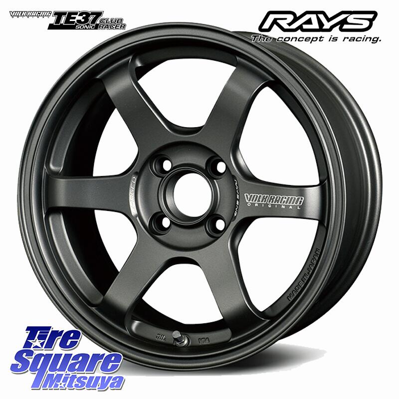 楽天市場】RAYS 【欠品次回3~4月】 TE37 SONIC CLUB RACER・FIT(GK5)専用 VOLK RACING 鍛造 ホイール  15インチ 15 X 7.0J +32 4穴 100 ホイールのみ 4本価格 : タイヤスクエアミツヤ