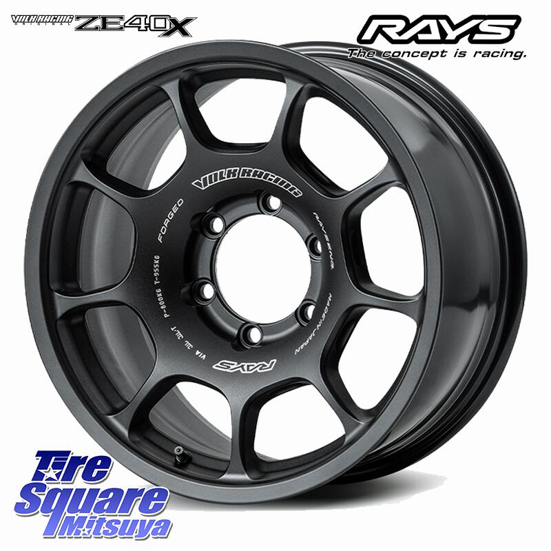 RAYS 【欠品次回3~4月】 ZE40X VOLK RACING 鍛造 ホイール 17インチ 17 X 8.0J +20 6穴 139.7 ホイールのみ 4本価格 GUN125ハイラックス 150系プラド ランクル[FJ] トライトンGSR｜タイヤスクエアミツヤ