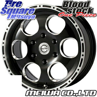 MEIWA Blood Stock One Piece ホイール 17インチ 17 X 8.0J +30 6穴 139.7 KENDA ケンダ Klever A/T AT KR28 SALE● サマータイヤ 265/70R17