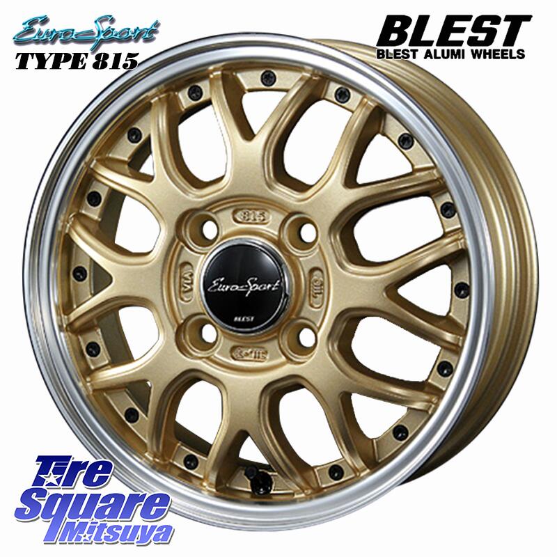 KUMHO WINTERCRAFT ice Wi61 2025年製 クムホ ウィンタークラフトアイスWi61 スタッドレス ミツヤ 175/70R14BLEST EuroSport Type815 軽自動車専用 ホイール 14インチ 14X4.5J 45 4穴 100 Mx27/37/47Sソリオ・MB37SデリカD2 デリカD:2 D2｜タイヤスクエアミツヤ