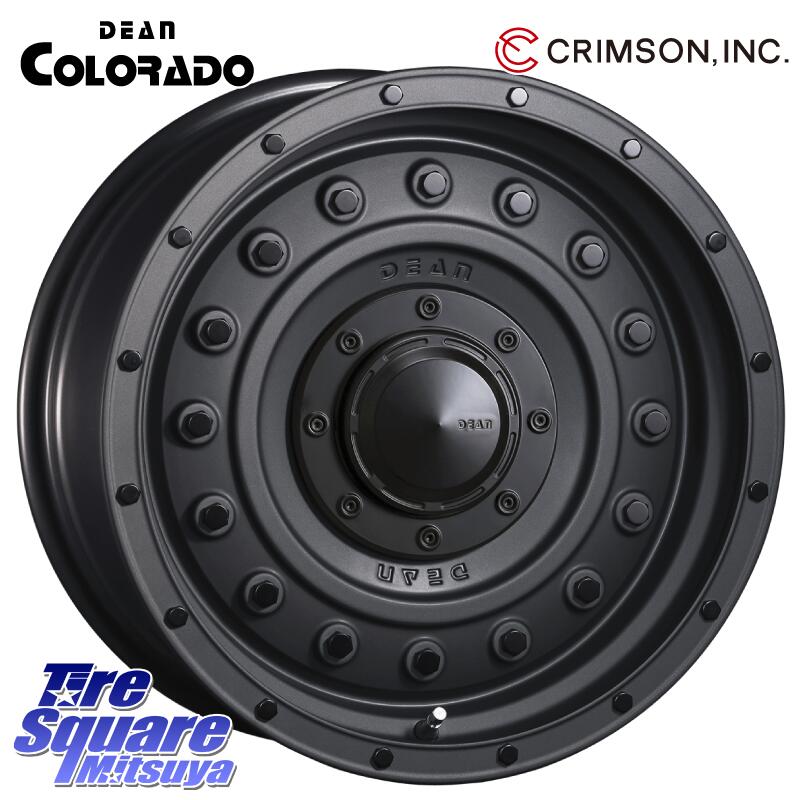 CRIMSON ディーン コロラド 17インチ 17 X 8.0J +20 6穴 139.7 ブリヂストン アレンザ ALENZA LX200 サマータイヤ 265/65R17 GUN125ハイラックスHILUX 150系ランドクルーザープラド トライトンGSR