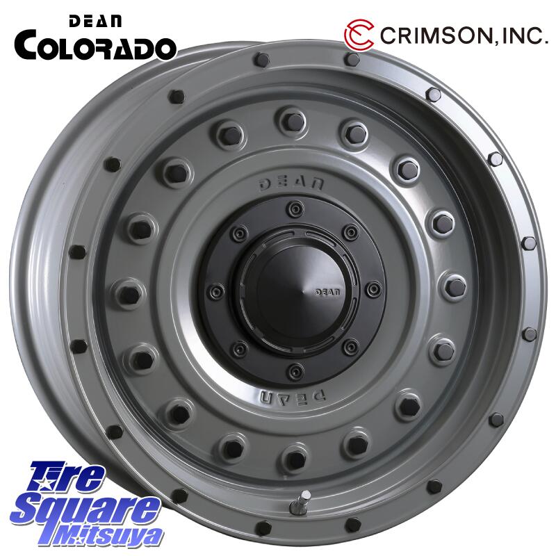 CRIMSON ディーン コロラド 17インチ 17 X 8.0J +20 6穴 139.7 ホイールのみ 4本価格 GUN125ハイラックス 150系プラド ランクル[FJ] トライトンGSR｜タイヤスクエアミツヤ 88,638円