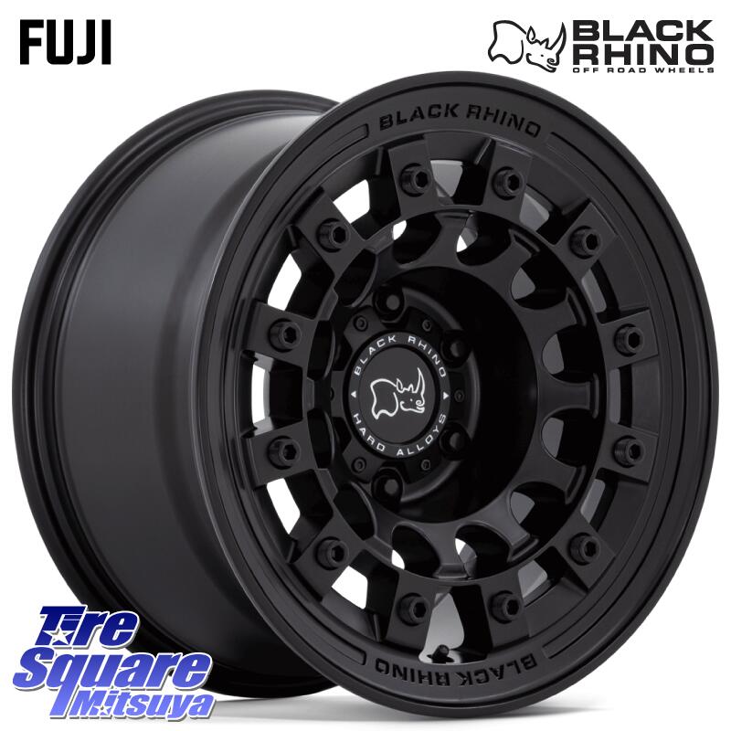 KENDA ケンダ Klever A/T AT KR28 サマータイヤ 265/70R17BLACK RHINO FUJI フジ MB ホイール 17インチ ブラックライノ 17X8.0J 38 6穴 139.7 トライトン|タイヤスクエアミツヤ