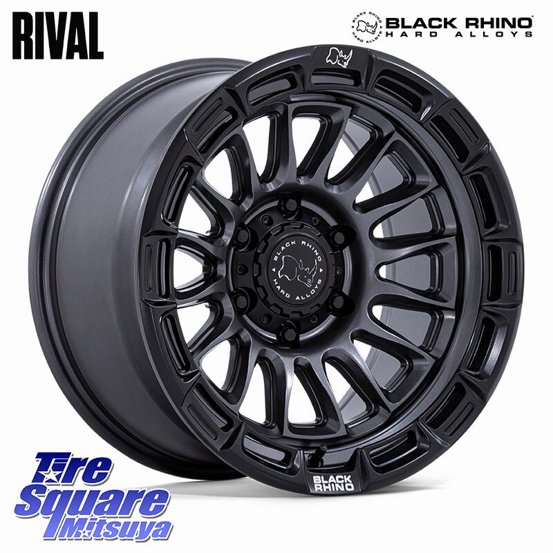 BLACK RHINO RIVAL ライバル ホイール 17インチ ブラックライノ 17 X 8.5J +10 6穴 139.7 KENDA ケンダ Klever A/T AT KR28 SALE● サマータイヤ 265/70R17