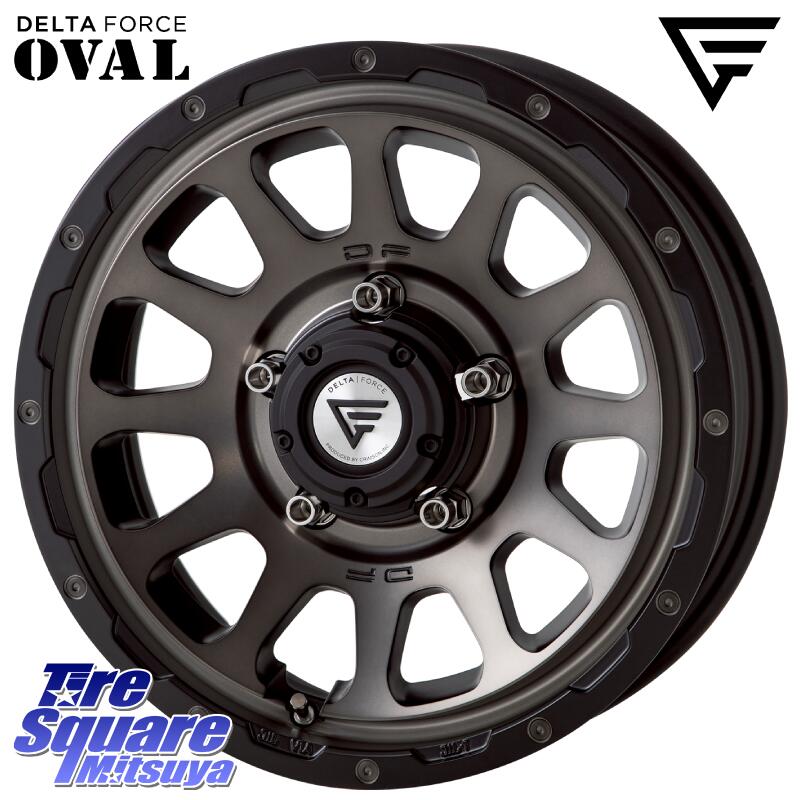 KENDA ケンダ Klever A/T AT KR28 アウトラインホワイトレター サマータイヤ 225/70R16DELTA FORCE デルタフォース オーバル ジムニー専用 ホイール 16インチ 16X5.5J 20 5穴 139.7 ジムニー専用(要リフトアップ/オーバーフェンダー等) AZオフロード カスタムサイズ｜タイヤスクエアミツヤ