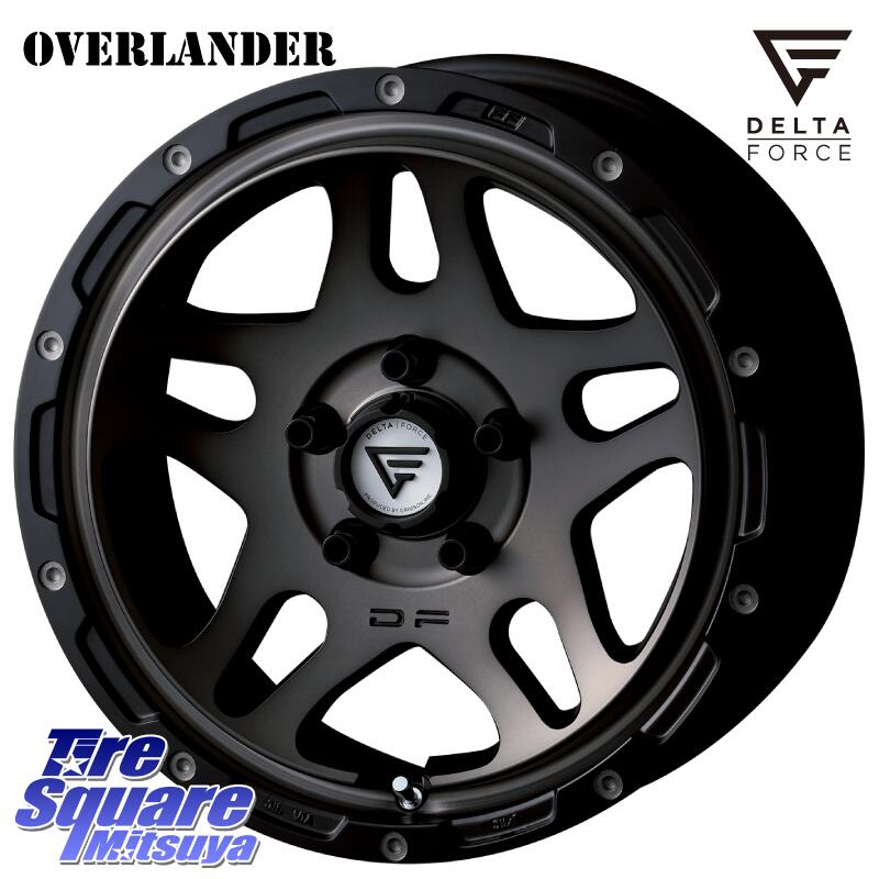 ミシュラン CROSSCLIMATE3 クロスクライメート3 オールシーズンタイヤ 正規 235/65R17 DELTA FORCE OVERLANDER ホイール 17インチ 17 X 7.0J +32 5穴 114.3 159,205円