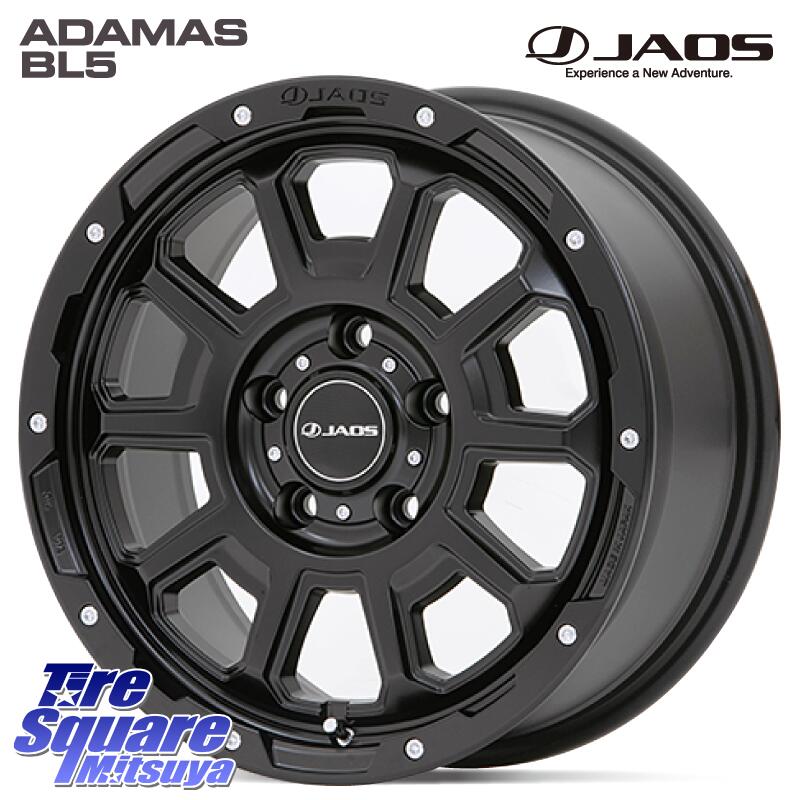 JAOS JAOS ADAMAS BL5 ジャオス アダマス ビーエルファイブ 17インチ 17 X 7.5J +44 5穴 127 ホイールのみ 4本価格 クライスラー ジープ ラングラー JK系 クライスラー ジープ ラングラー JK系 クライスラー ジープ ラングラー JL系 クライスラー ジープ ラングラー JL系